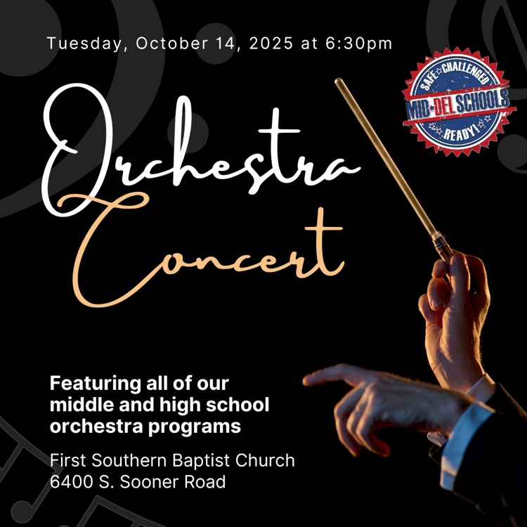 Mid-Del Orchestra concert