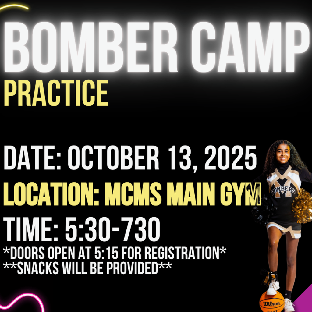 Mini Bomber Cheer Camp