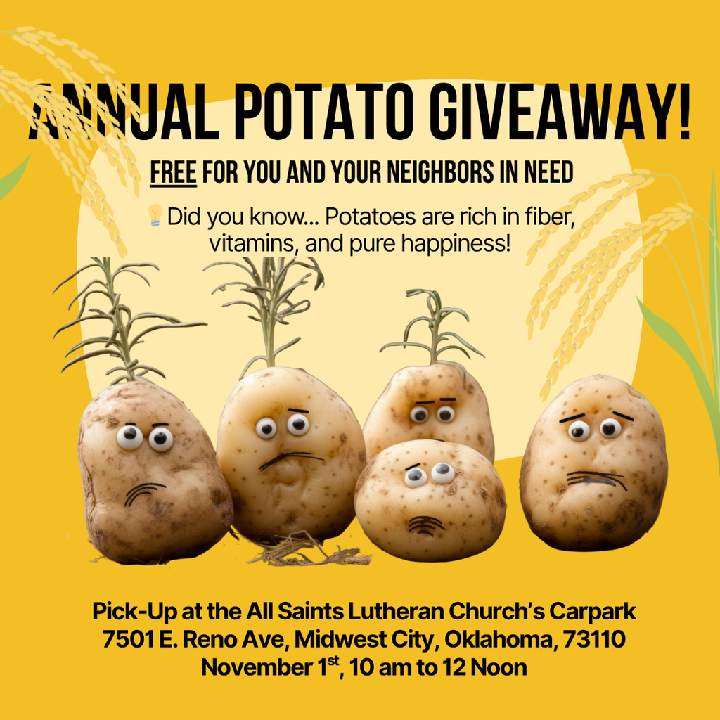 A picture of potatoes with google eyes and frowns