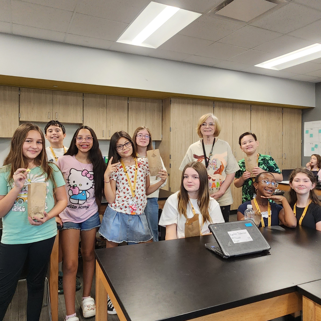Students in a classroom
