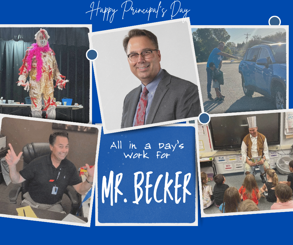 Images of Mr. Becker.