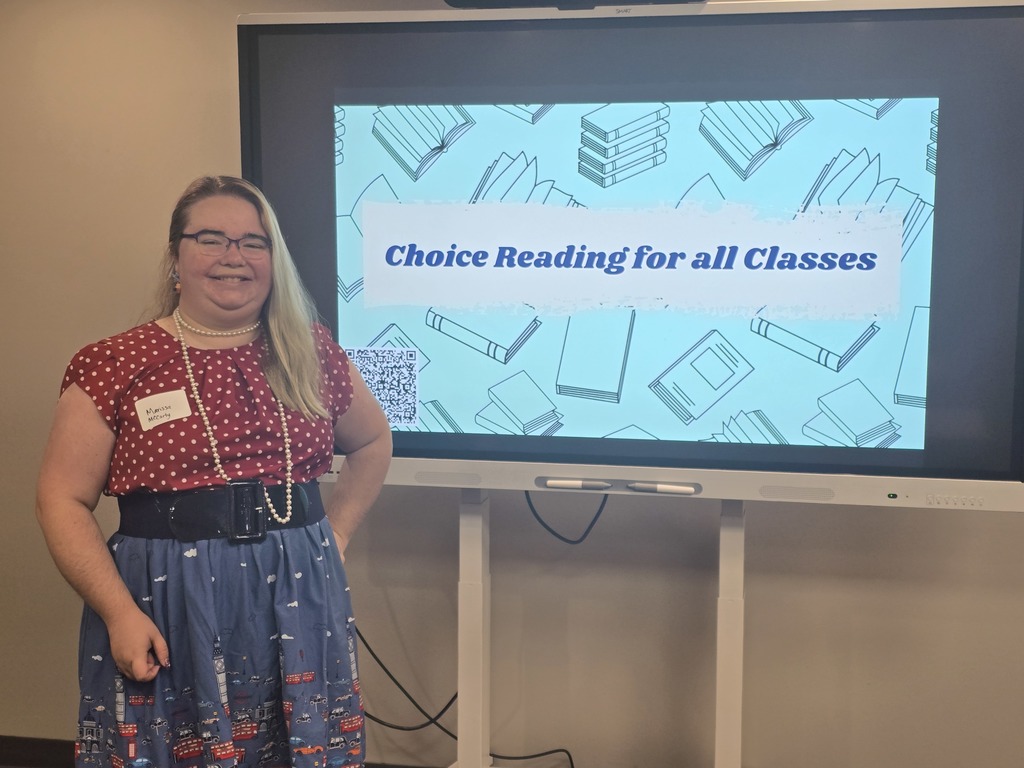 Ms. McCarty, Midwest City High School, brilliantly represented our district at the annual OKCTE Conference, sharing her passion and expertise on the importance of literacy in every classroom. Her leadership and commitment continue to elevate Mid-Del on a statewide stage! Way to go, Ms. McCarty, you make us proud! #mdpurpose #OKCTE