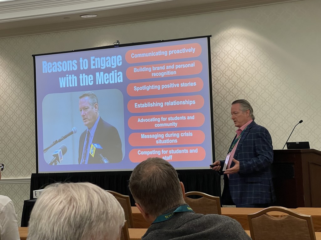 This week, Superintendent Dr. Cobb is presenting at the 2025 October National Superintendents Forum, sharing powerful insights on media strategies for promoting your district and engaging your community.