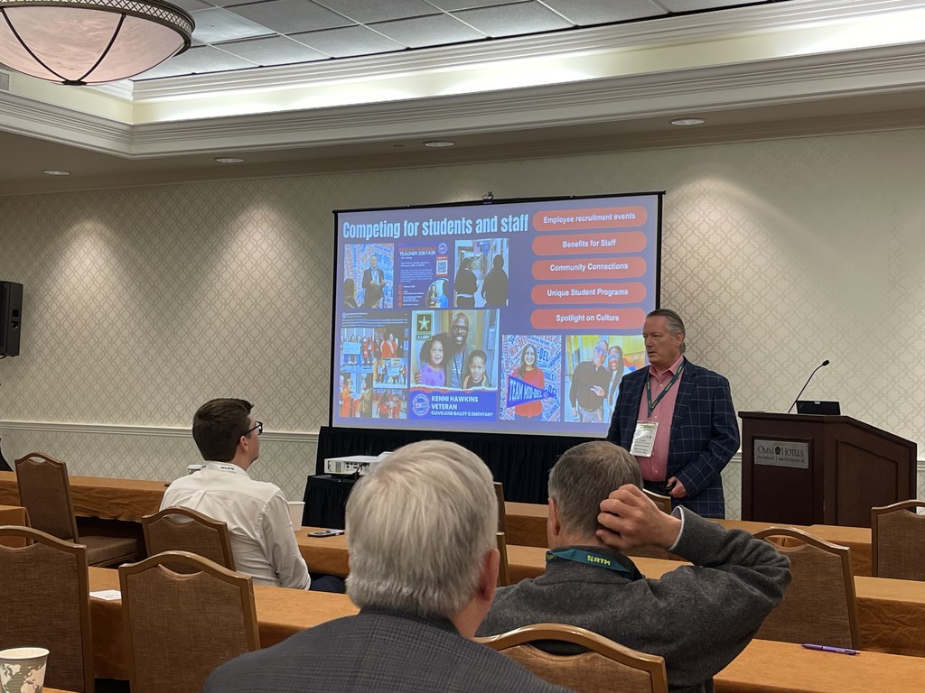 This week, Superintendent Dr. Cobb is presenting at the 2025 October National Superintendents Forum, sharing powerful insights on media strategies for promoting your district and engaging your community.