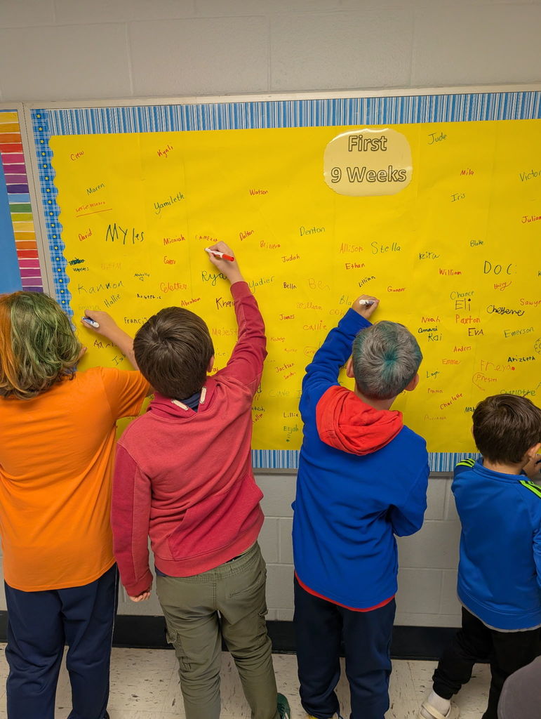 Image of attendance all star board.