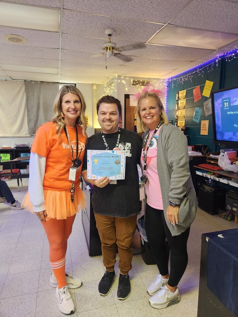 Teacher of the month