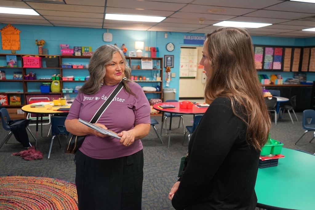 We were honored to welcome Oklahoma State Department of Education Member Becky Carson to Schwartz Elementary today!
