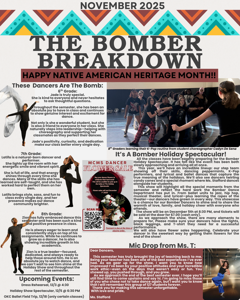 November 2025 Bomber Breakdown