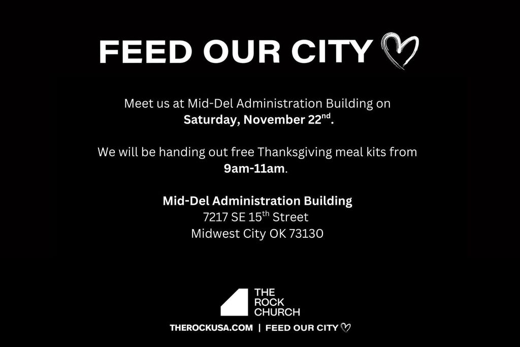 Image of Feed Our City Flyer