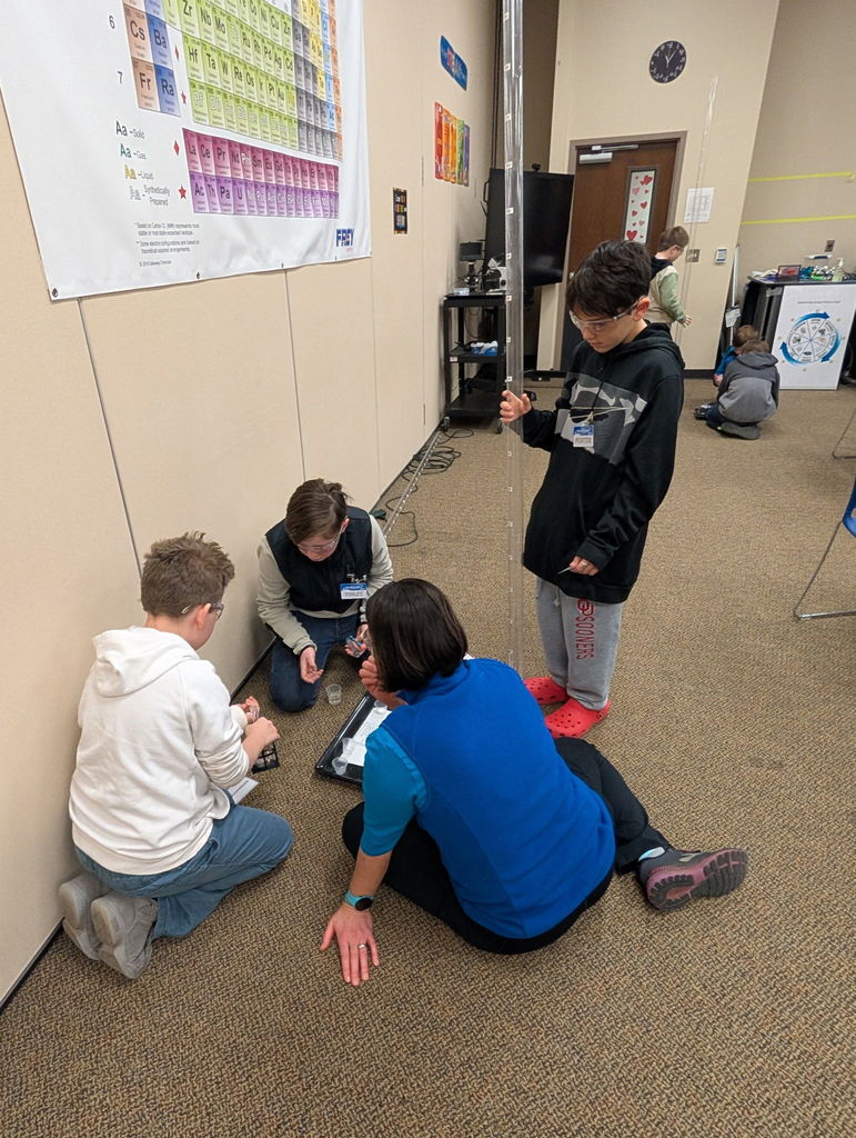 Image of students participating at Star Base.