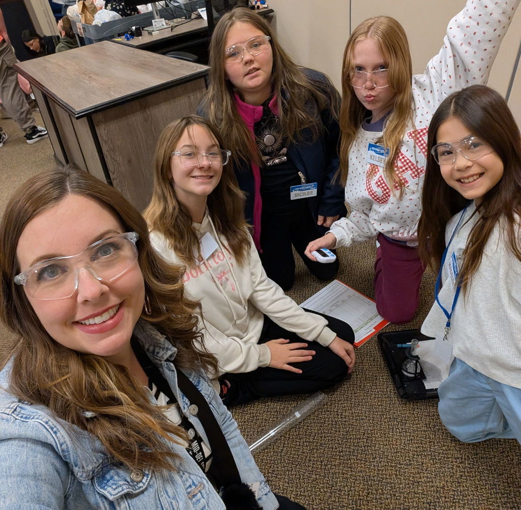 Image of students participating at Star Base.