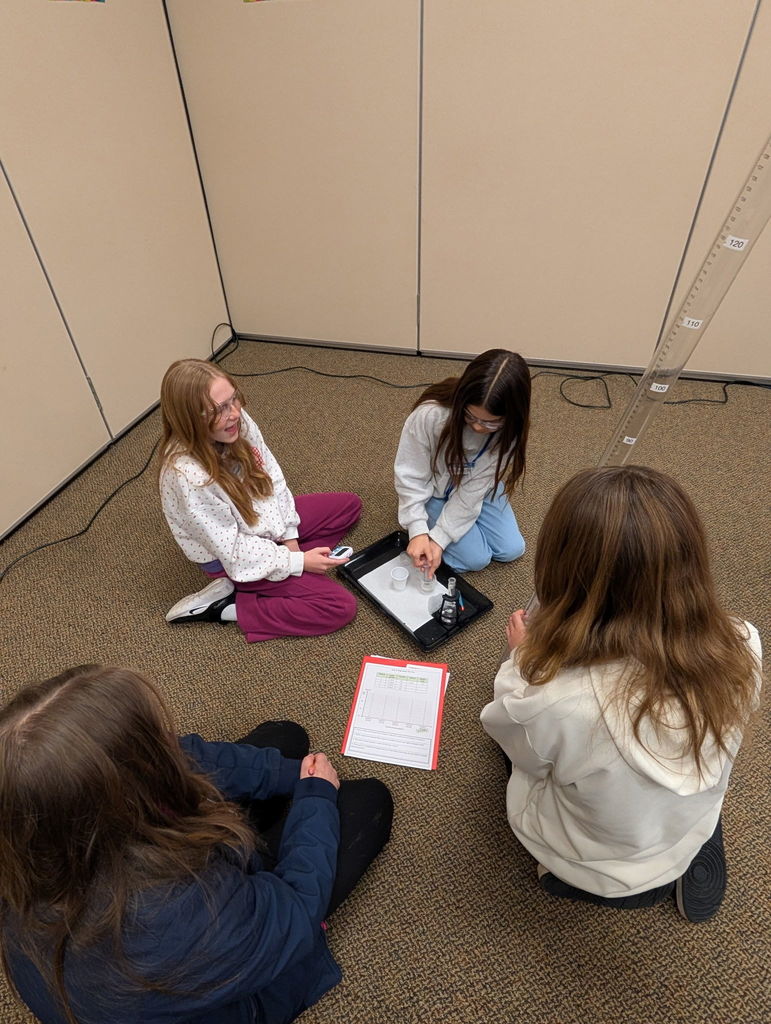 Image of students participating at Star Base.