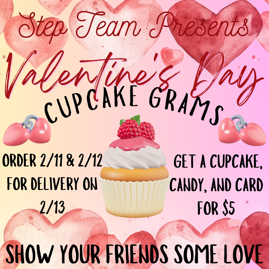 Step Team Cupcake Gram