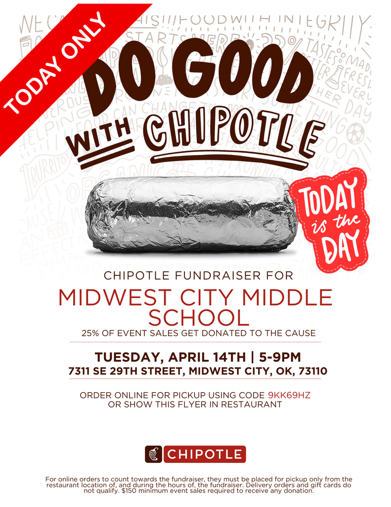 Today is the day for the fundraiser
