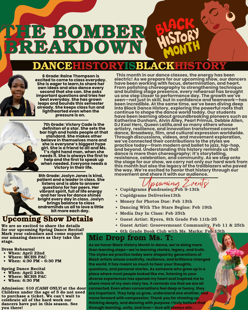 Bomber Breakdown  Feb