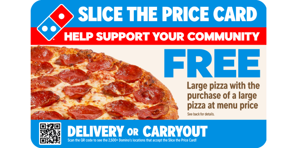 Slice the Price Card