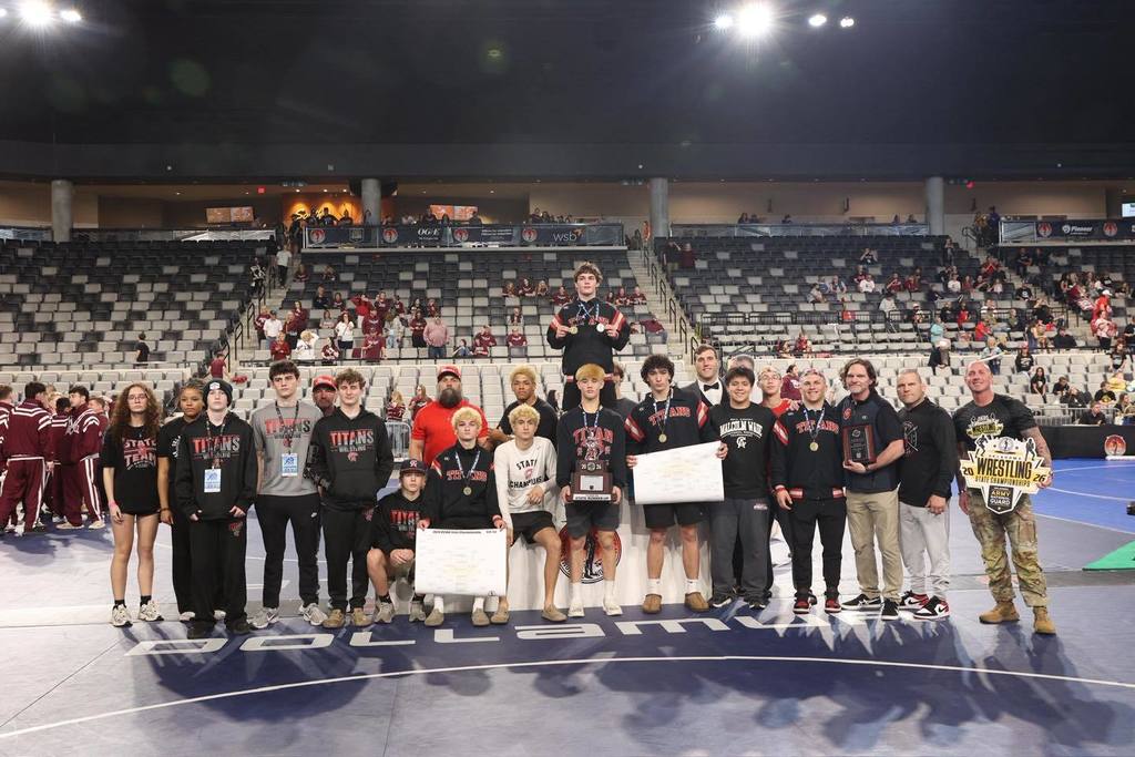 Carl Albert High School is the Class 5A State Runner-Up. 