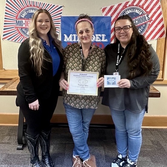 Congratulations to our Edustaff winner! 