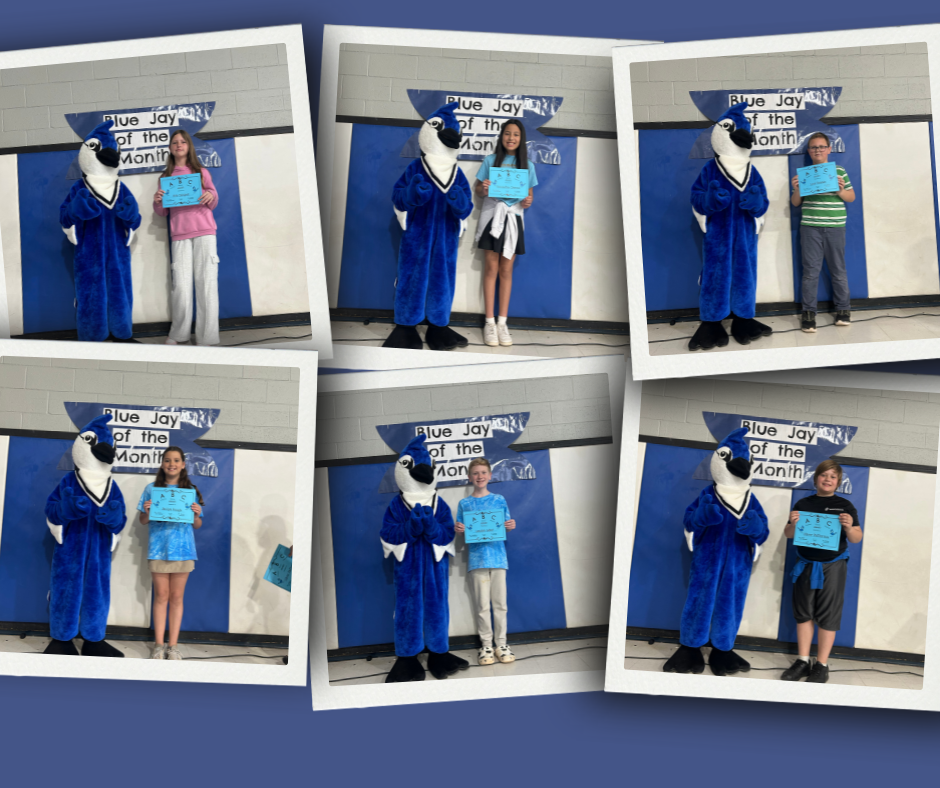 Images of our Students of the Month for March.  