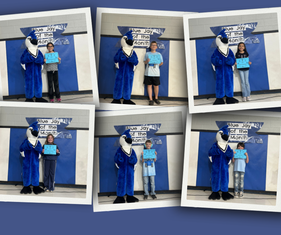 Images of our Students of the Month for March.  