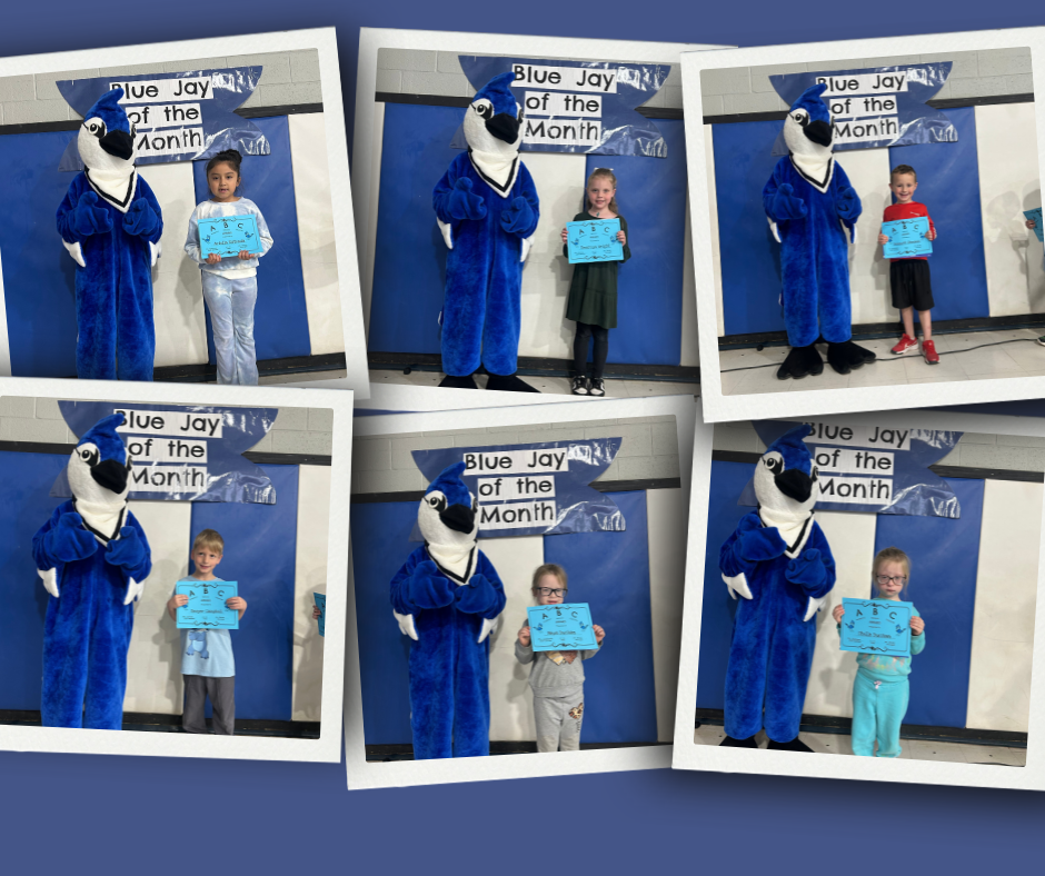 Images of our Students of the Month for March.  