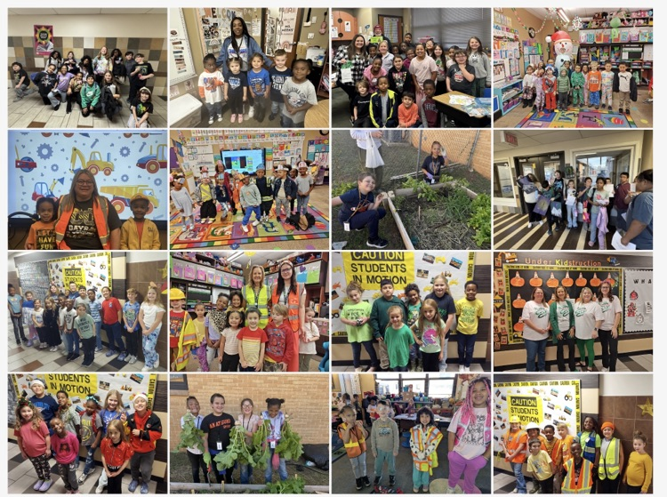 collage of student pictures from the year