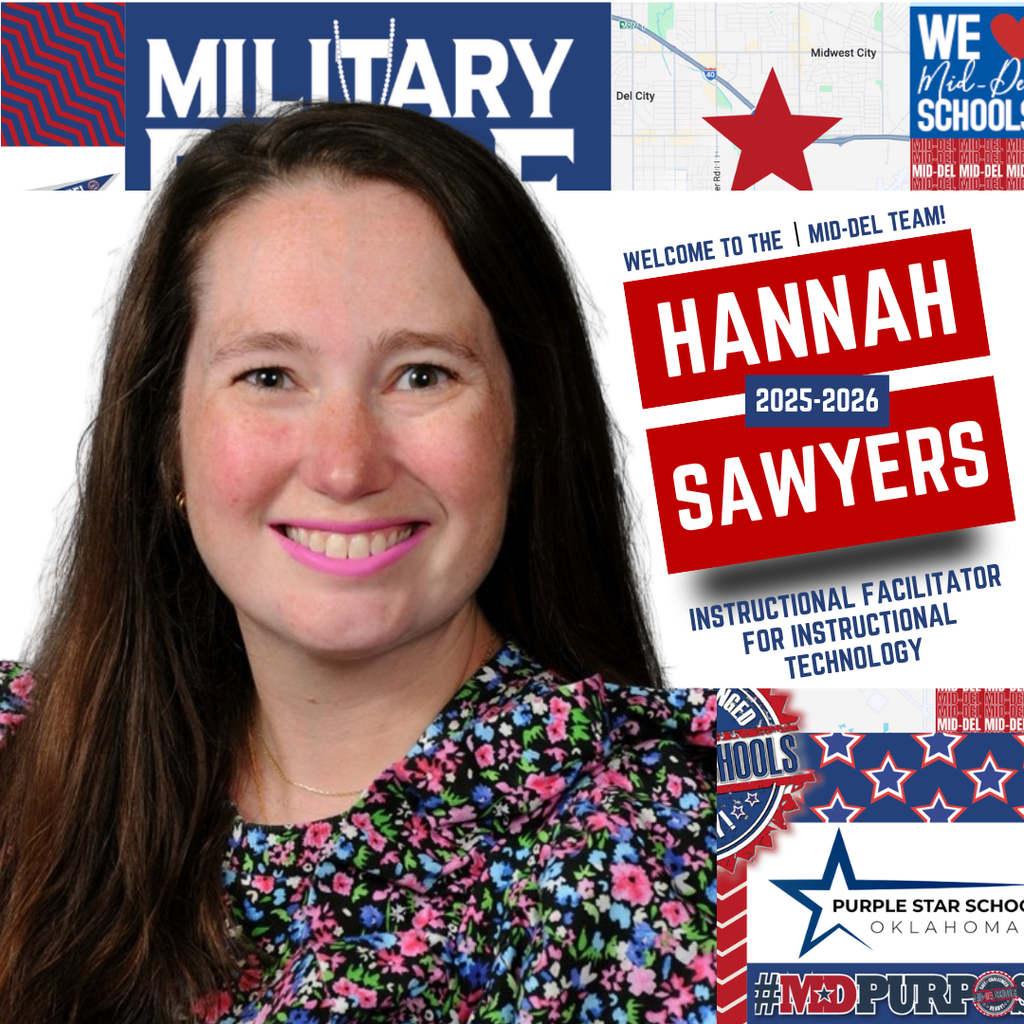 The Mid-Del Board of Education has approved the hiring of Hannah Sawyers as an Instructional Technology Instructional Facilitator. Sawyers brings eight years of classroom experience, including previous service at Parkview Elementary in Mid-Del Schools.  She recently earned her Master of Arts in Educational Leadership from Southern Nazarene University in 2025 and has experience supporting educators through technology integration and data-driven instructional strategies. Sawyers has developed instructional resources for more than 150 educators across multiple school sites and has led professional development sessions focused on effective technology use in the classroom.  Her experience and passion for innovative learning will help support teachers and students across Mid-Del Schools.