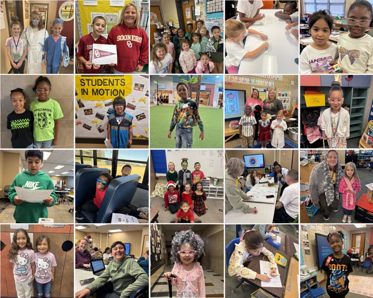 A collage of student memories from the 25-26 school year.