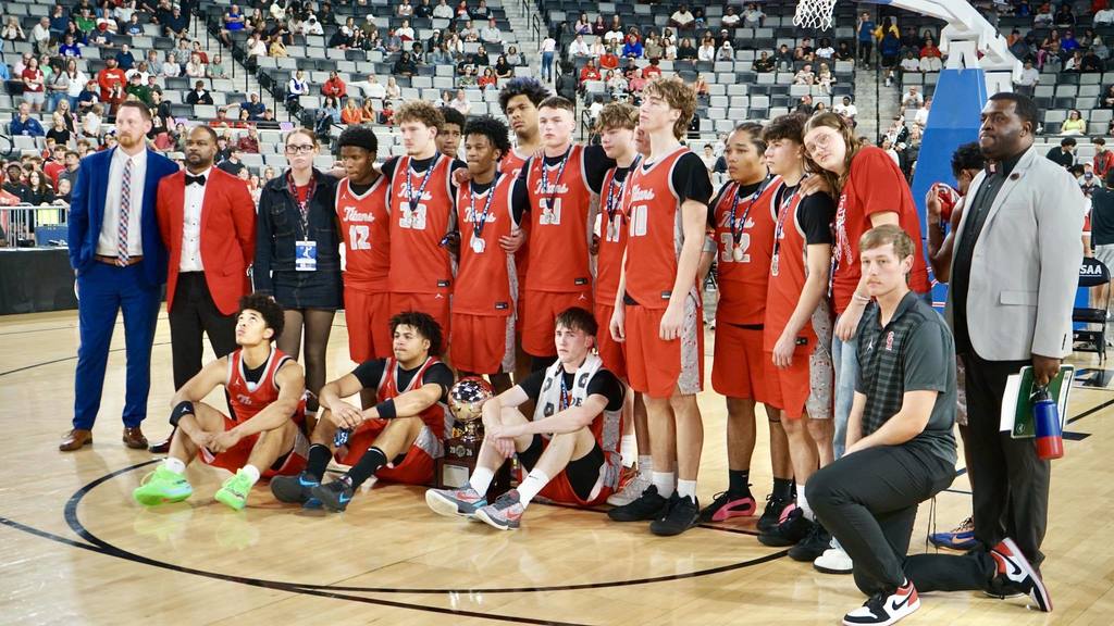 The Carl Albert Boys Basketball Team Is the Class 5A State Runners-Up! Congratulations on a great season!