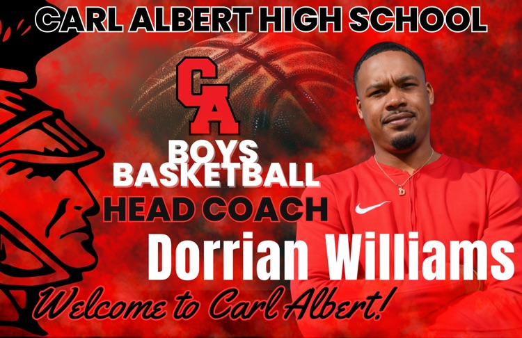 🏀 Big news for Titan Nation!  Carl Albert High School has named Dorrian Williams as the new Head Boys Basketball Coach!  Join us in welcoming Coach Williams to the Mid-Del family! 