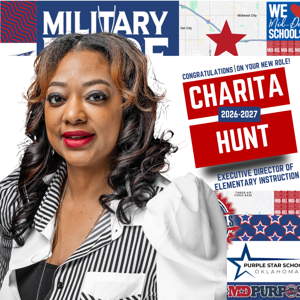 Congratulations on your new role! Charita Hunt has been named the new Executive Director of Elementary Instruction. 