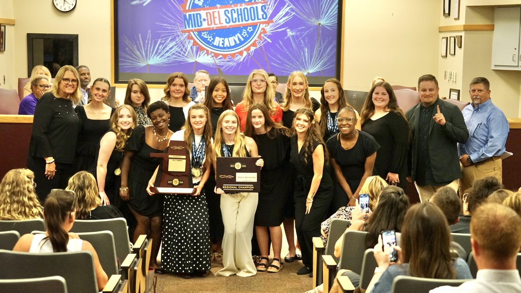 The Carl Albert Boys and Girls Swim Teams were recognized at the April 13th Board of Education for making history, both winning the Class 5A State Championship, the first time a school has swept both titles in 5A!  #OneDistrictOneFamily #mdpurpose #StateChamps