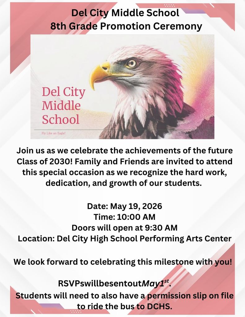 DCMS 8th Grade Promotion Ceremony