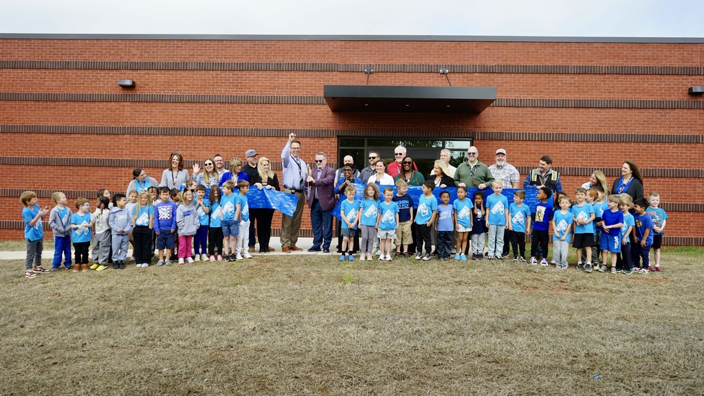 Big moment for our Barnes Bluejays! 💙✂️ Today, Barnes Elementary celebrated the completion of its new classroom addition and storm shelter, a space designed to support learning and provide an added layer of safety for our students and staff.  This project is a direct result of our community’s support of the recent bond election, and we are incredibly grateful. Because of you, our students have access to safe, modern learning environments where they can thrive.  The highlight of the day? Our very own Barnes kindergarten students helped cut the ribbon! These future first graders will be the very first to learn in the new classrooms this fall, and we can’t wait to see them grow in this space.  Thank you for investing in our schools and our future. #OneDistrictOneFamily #ChooseMidDel #mdpurpose