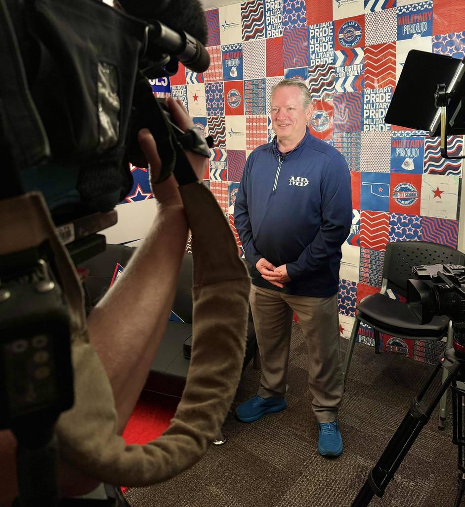 📺 Tune in today at 4 PM on KOCO 5 News!  Hear Dr. Rick Cobb share details about our exciting RSC Early On-Boarding Pilot Program with Rose State College, now covering not only tuition, but college fees for our students.  We are incredibly grateful for this partnership and the expanded opportunities it brings to our Mid-Del students!  #ChooseMidDel #mdpurpose #onedistrictonefamily