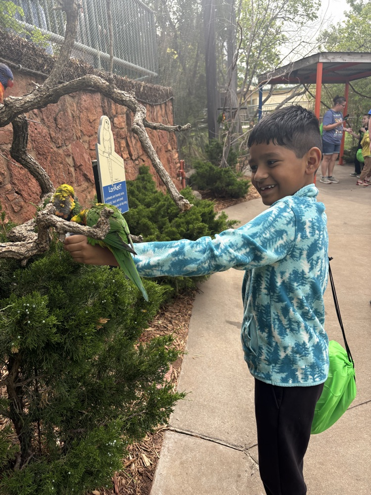 2026 zoo trip, pictures of kids and teachers.