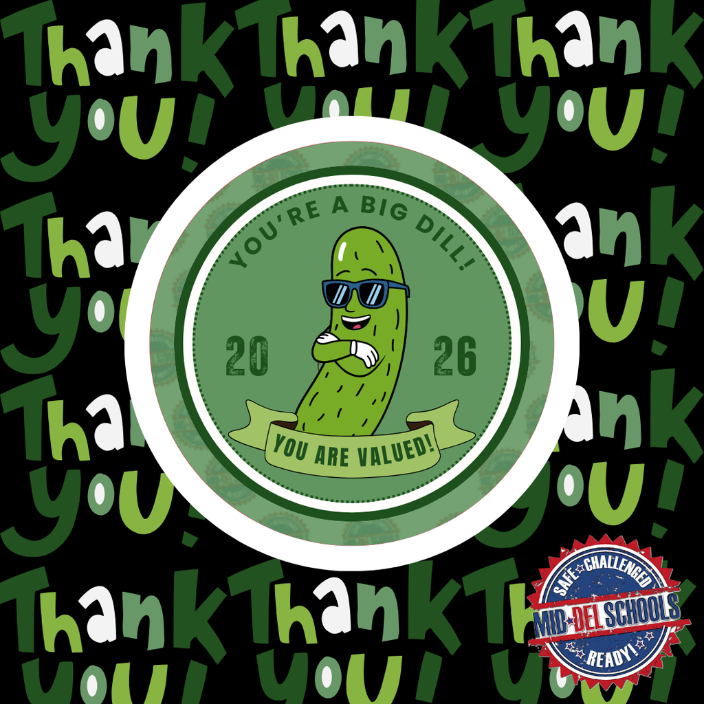 Today we’re celebrating our School Lunch Heroes… and we just have to say — you’re kind of a BIG DILL! 🥒💚  In Mid-Del Schools, our students enjoy FREE breakfast and lunch, and our Child Nutrition team works hard every day to provide nutritious meals that fuel learning and support student success.  From early mornings to busy lunch lines, they serve more than food — they serve care, consistency, and connection for our students.  Thank you for all you do. You truly are valued!  #SchoolLunchHeroDay #OneDistrictOneFamily #ChooseMidDel