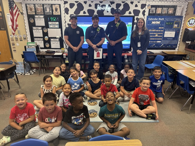 Del City Fire Department guest readers
