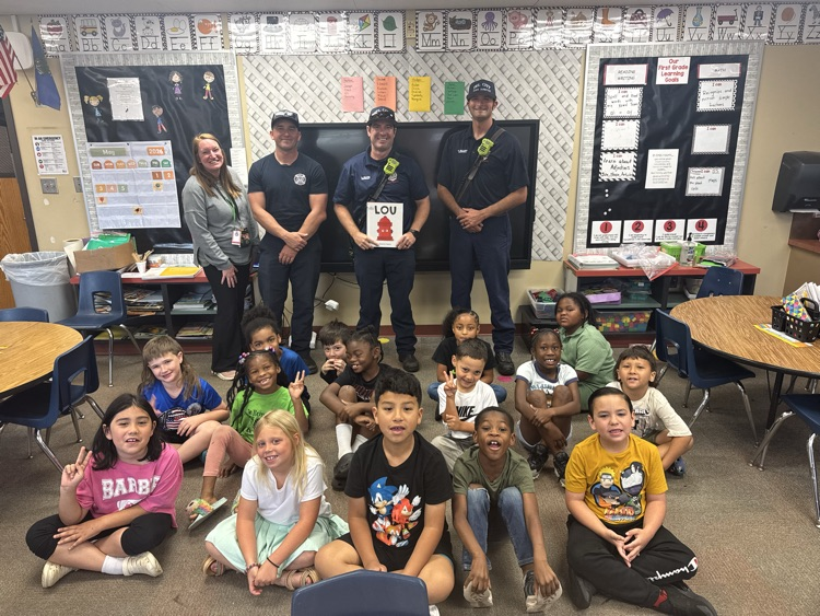 Del City Fire Department guest readers