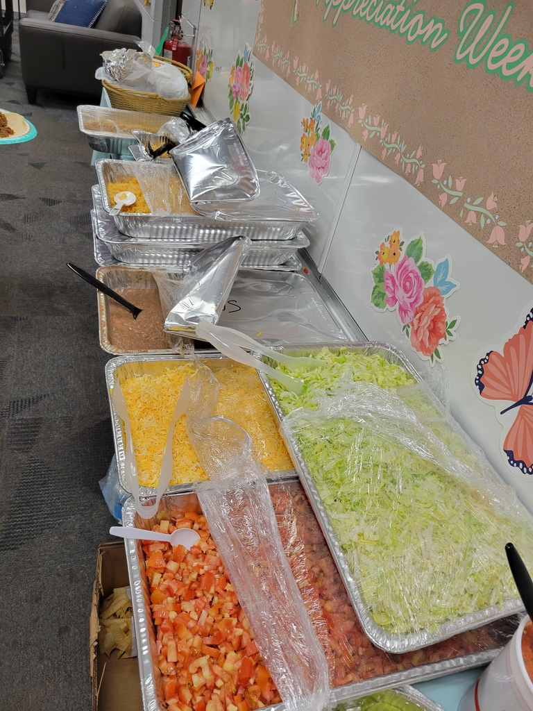 Teacher Appreciation luncheon 