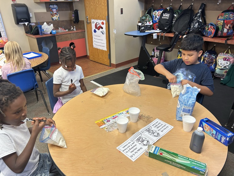 Ice cream week in Mrs. Shae’s class