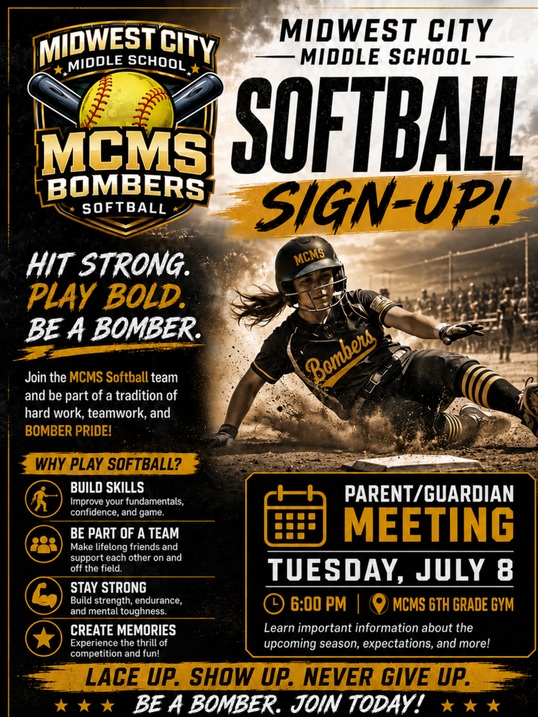 MCMS Softball Sign-Ups