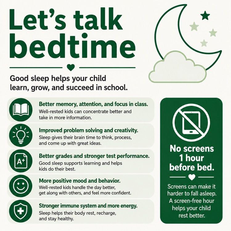Let’s talk bedtime!