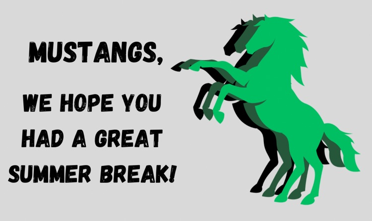 We hope you had a great summer! 
