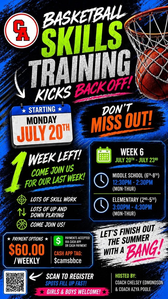 CAMS Basketball camp