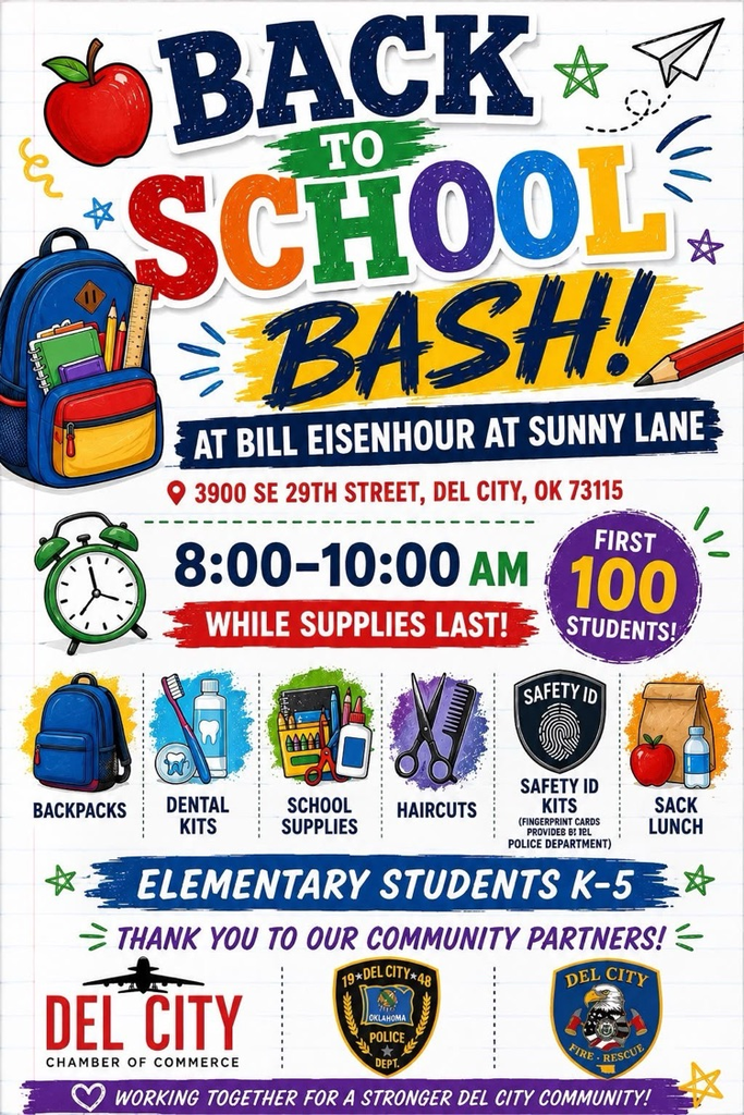 back to school flyer