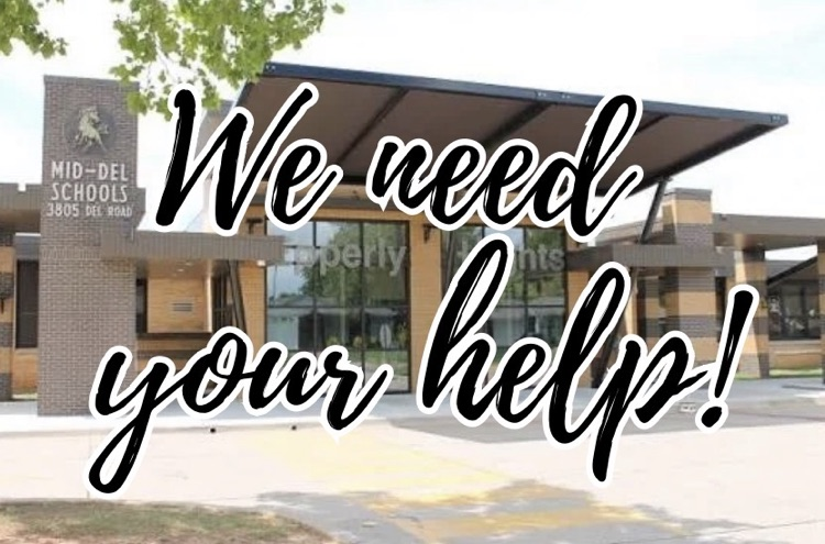 We need your help!