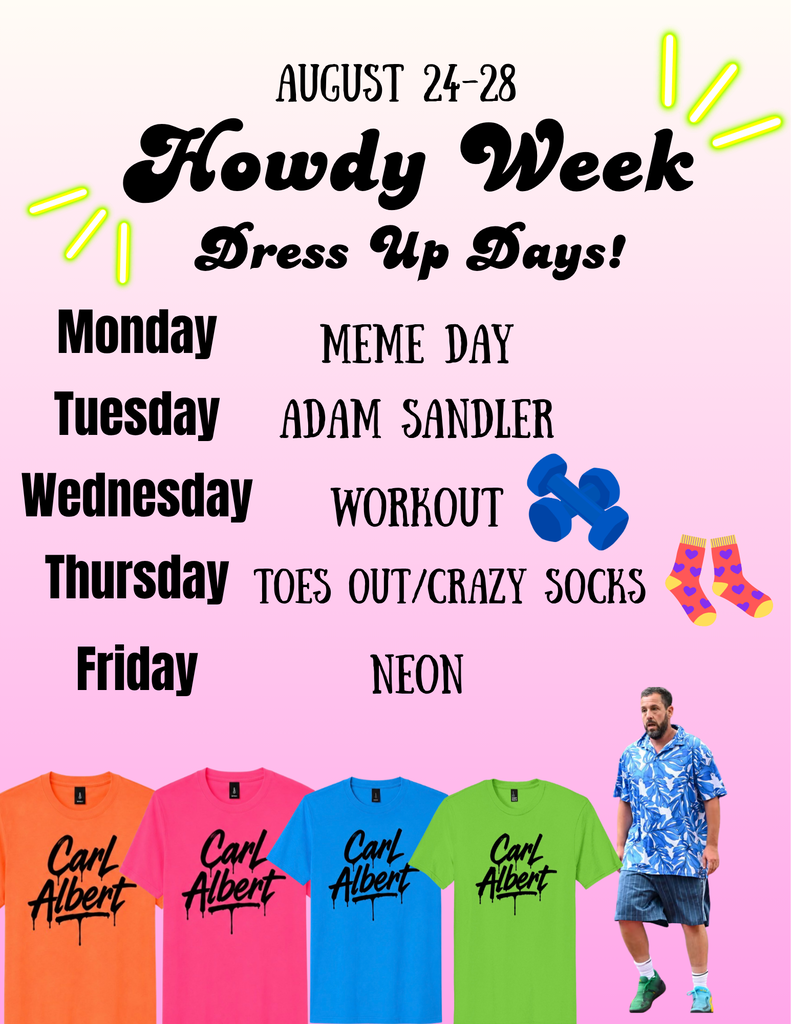 Howdy Week - August 24-28