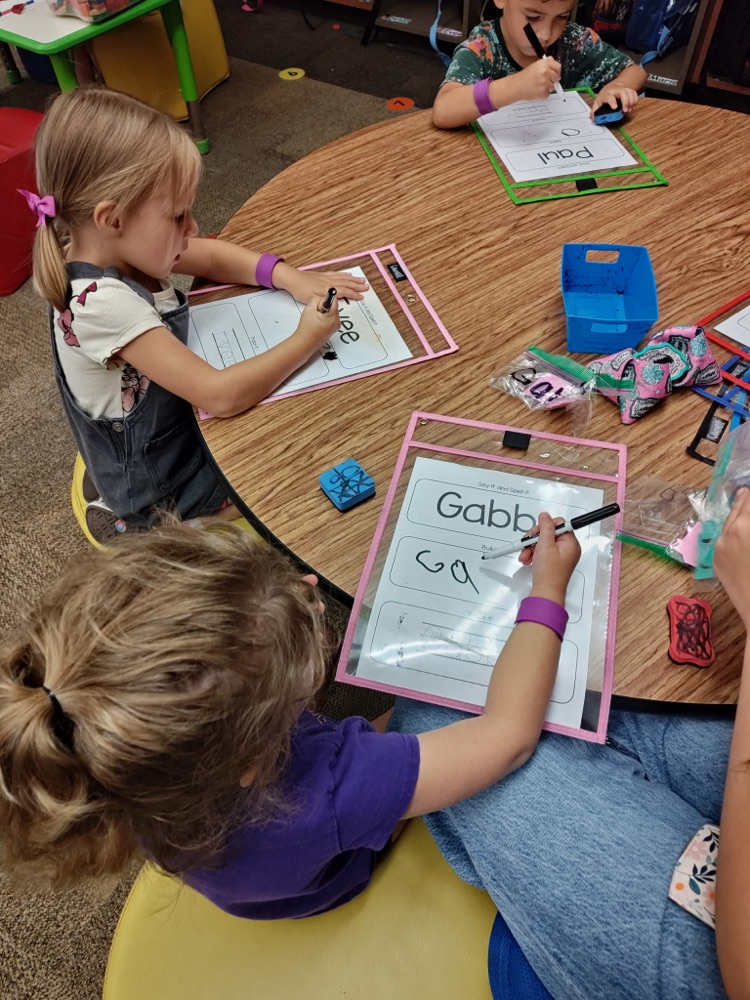 Pre-K name practice
