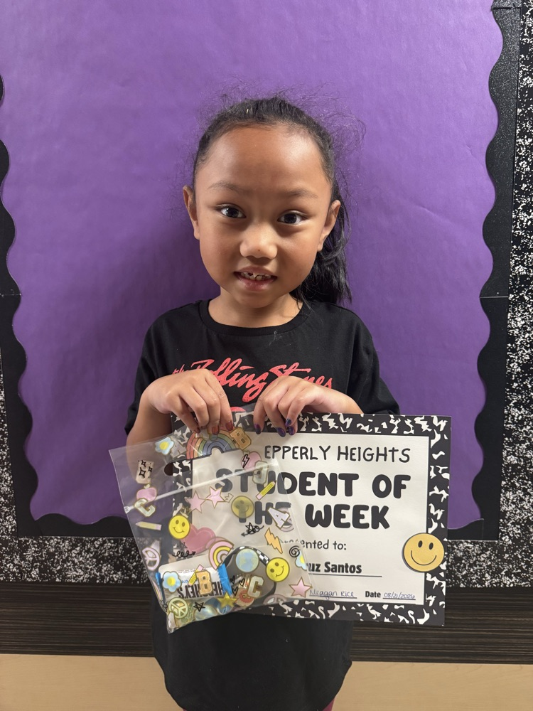 student of the week 